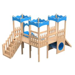 Ahşap Kale Oyun Parkı