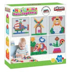 03 333 EĞİTİCİ MANTAR VE DÜĞMELER 514 PARÇA