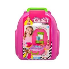 03839 Linda'nın Güzellik Set Sırt Çantası - Fen Toys