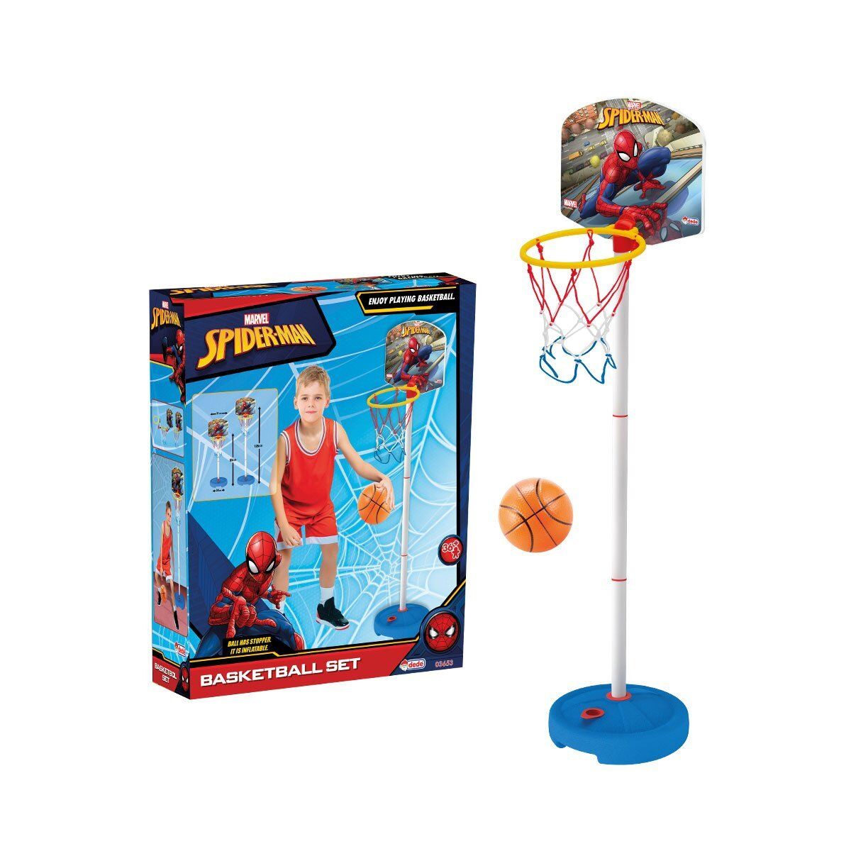 03653 Spiderman Küçük Ayaklı Basketbol Potası -Fentoys