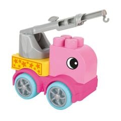 03 607 MASTER BLOKLAR İNŞAAT KAMYONLARI SETİ