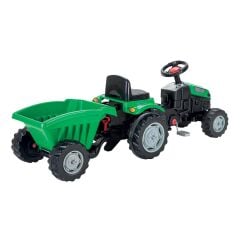 07 316 ACTIVE TRAKTÖR RÖMORKLU PEDALLI YEŞİL