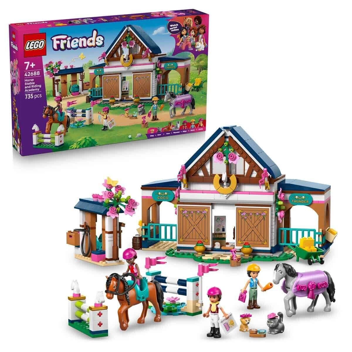 42688 Lego Friends Binicilik Akademisi 735 parça +7 yaş