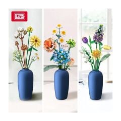 LZ1670 LOZ Eternal Flowers Serisi - ''Kar Sonrası İlk Güneş'' 646 Parça Yapım Seti