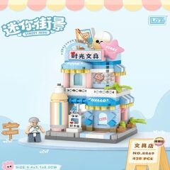 LZ-8869 KIRTASİYE DÜKKANI 370 PARÇA BLOCK OYUNCAK