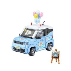 LZ-1131 LOZ BALON ARABASI MAVİ 875 PARÇA BLOCK OYUNCAK