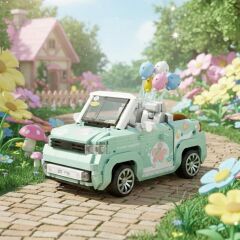 LZ-1132 LOZ BALON ARABASI YEŞİL 779 PARÇA BLOCK OYUNCAK