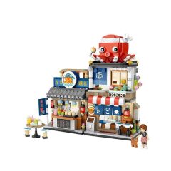 LZ-1218 LOZ JAPON KATLANIR YEMEK SOKAĞI 722 PARÇA BLOCK OYUNCAK