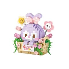 LZ-8805 LOZ MOR TAVŞAN 400 PARÇA BLOCK OYUNCAK