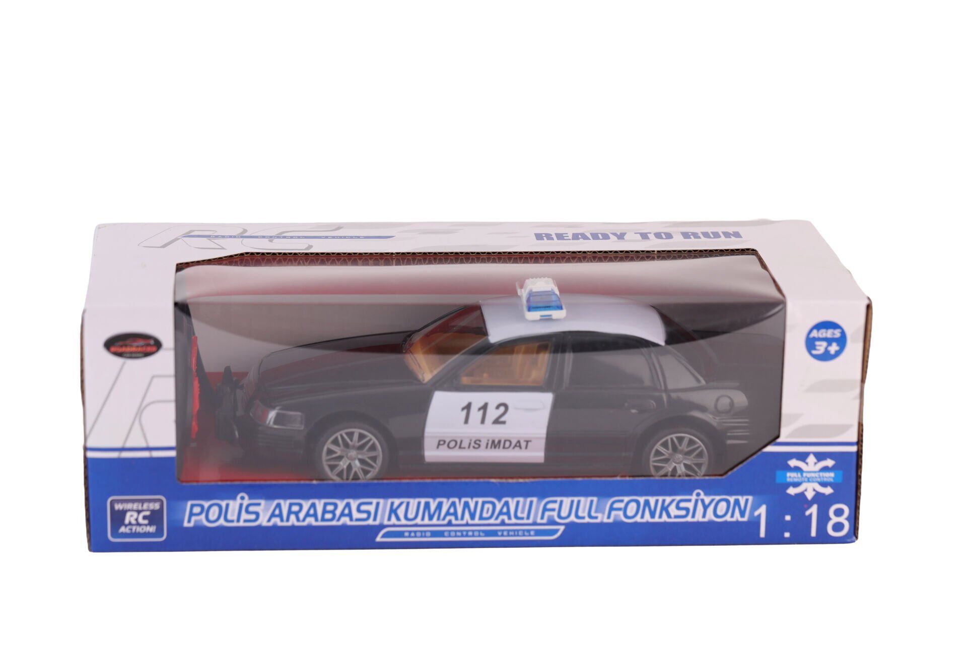 TC-125P KUTULU UZ KUM PİLLİ POLİS ARABA