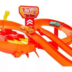 JFD11 Hot Wheels The Hot Ones Crash Speedway Frenzy