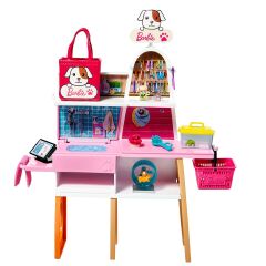 GRG90 Barbie ve Evcil Hayvan Dükkanı Oyun Seti