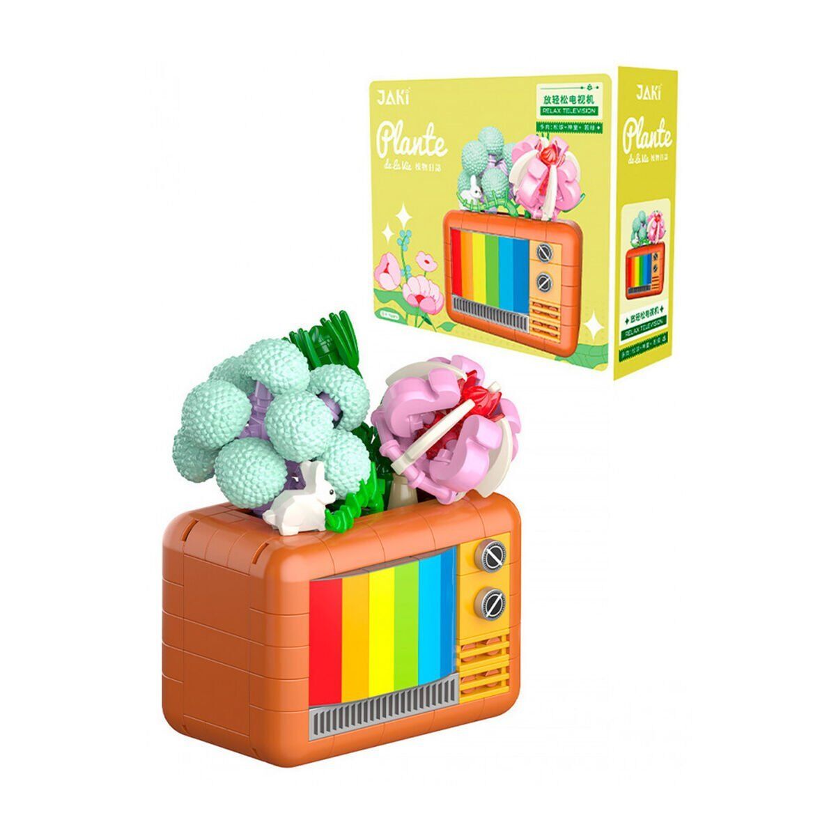 JK2716 JAKİ TELEVİZYON MODEL 207 PARÇA BLOCK OYUNCAK