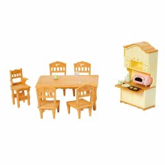 5340 Sylvanian Families Yemek Odası Seti +3 yaş figürler ayrı satılır.