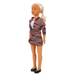 6588 SUN-SABC-DZM-MNK-BEBEK CLARA CLASSIC WALKING DOLL 80CM