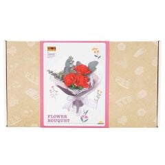 5757 SUN-RST-BLX-FLOWER SET GÜL BUKETİ 3LÜ KRMZ 285 PRÇ