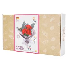 5757 SUN-RST-BLX-FLOWER SET GÜL BUKETİ 3LÜ KRMZ 285 PRÇ