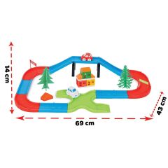 07 683 Köprülü Yol Seti -Pilsan Oyuncak