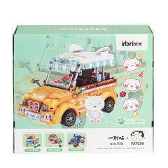 P885304 PANLOS Brick - One Meow Serisi - Tangyuan'ın Arabası 622 Parça Yapım Seti