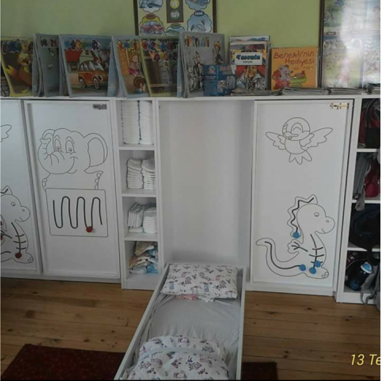 Açılır Kapanır Yatak Yatak Dahil