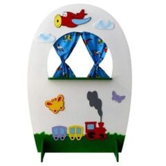 Tren Figürlü Kukla Köşesi