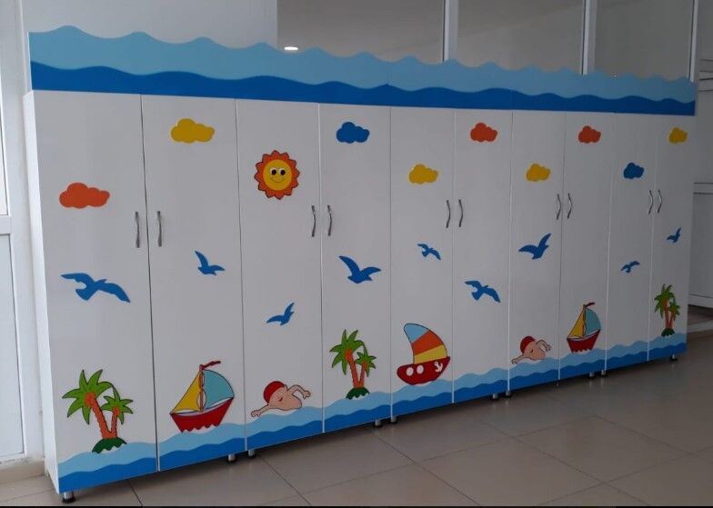 Deniz Figürlü Portmanto