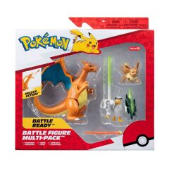 POK PKW2980 Pokemon Battle Aksiyon Figür ve Figür 3lü set