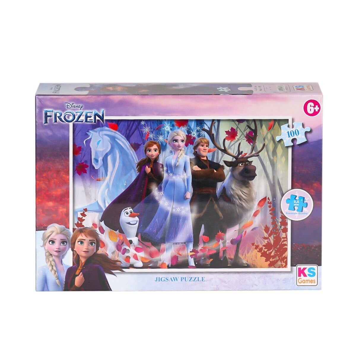 FRZ 714 Frozen Puzzle 100 Parça -KS Puzzle