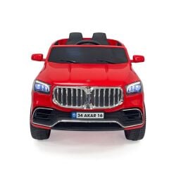 97-176 Bold Kumandalı Akülü Araba Kırmızı 12 Volt -Akar Oyuncak