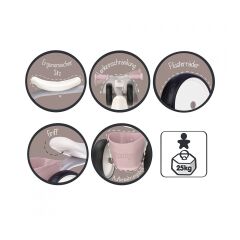 7600721405 ROOKIE RIDE-ON PINK