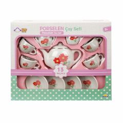 1501 Porselen Çay Seti 13 Parça -Sunman