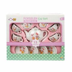 1501 Porselen Çay Seti 13 Parça -Sunman