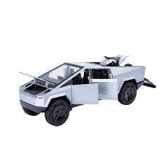 XHD-B2424-Vardem Çek Bırak  Işıklı ve Sesli Kapıları Açılan Truck Metal Jeep 1:24
