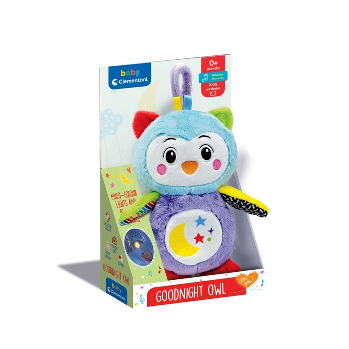 17801 Baby Clementoni - Işıklı Pelüş Baykuş