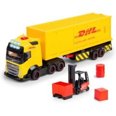 203747018 Dickie DHL Truck

free wheel Volvo FH16 Truck light sound interior,