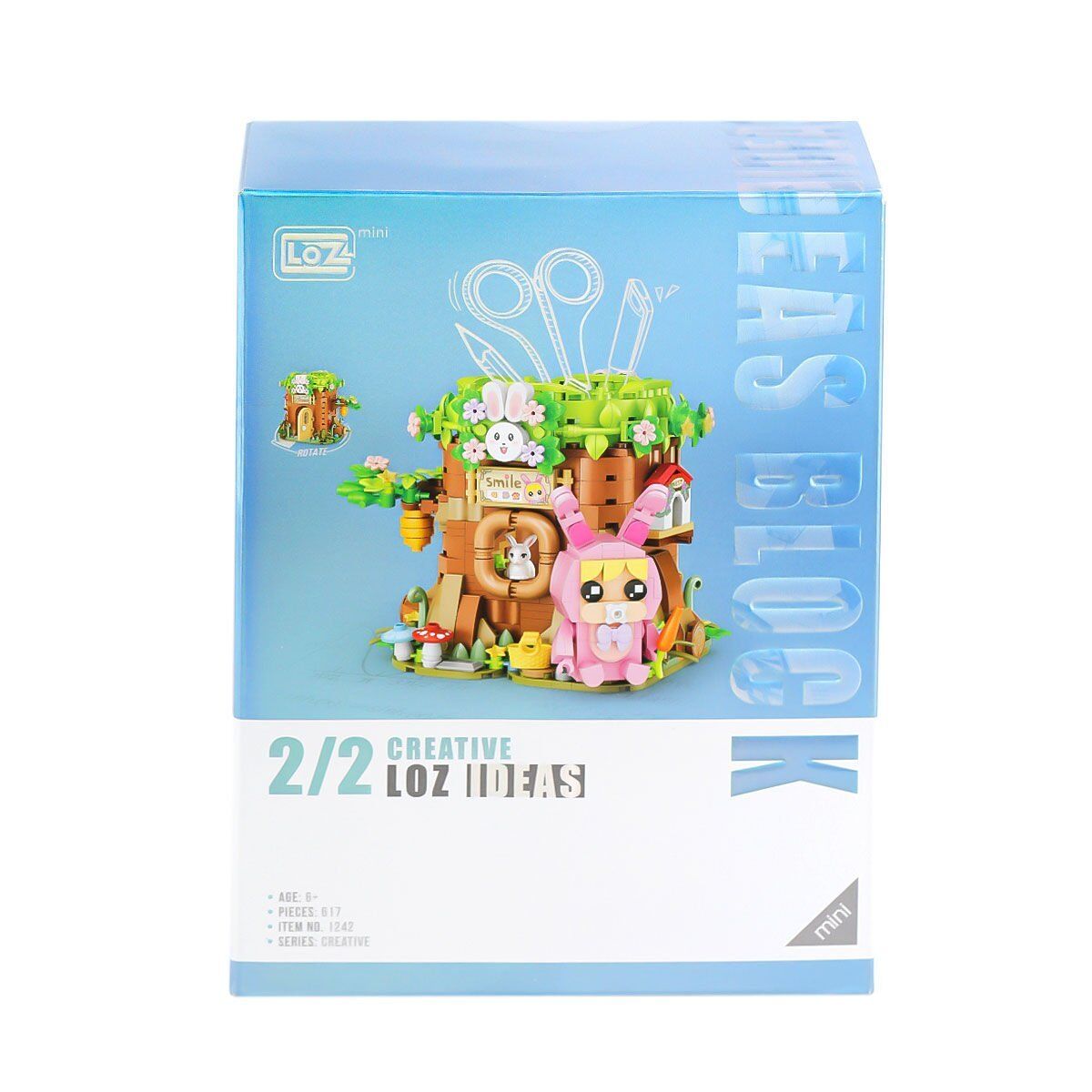 LZ1242 LOZ Kalemlik Blok Seti 617 Parça -Vagon life
