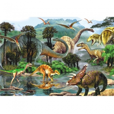 3288 Anatolian Dinozorlar Vadisi II / 260 Parça Puzzle