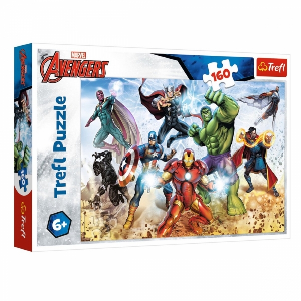 15368 Trefl, Avengers Ready to Save the World 160 Parça Puzzle