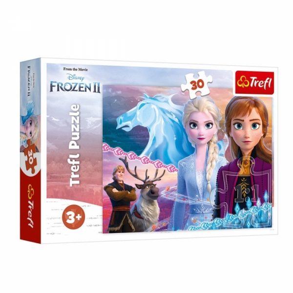 18253 Trefl, Frozen II The Courage Of The Sisters 30 Parça Puzzle