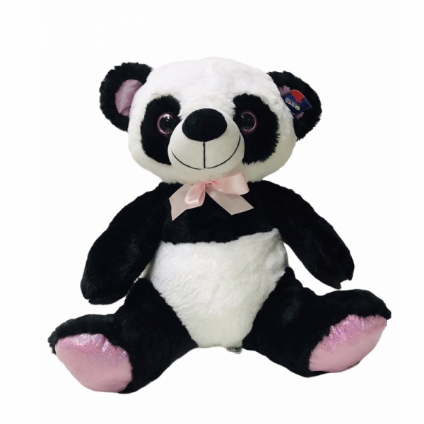 78707 Halley Parlak İri  Gözlü Panda 45 cm