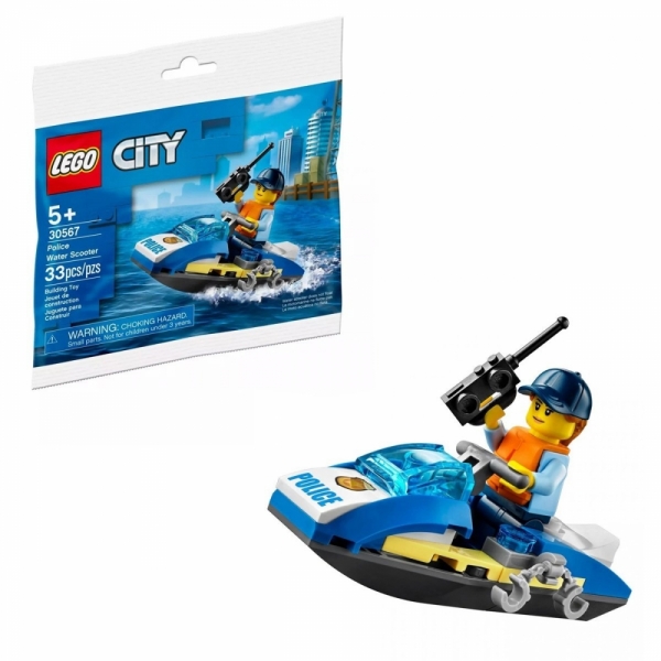 30567 Lego City, Su Scooterı - Water Scooter, +5 yaş