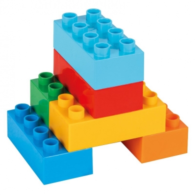 Makro 6 Renkli Tuğla Bloklar