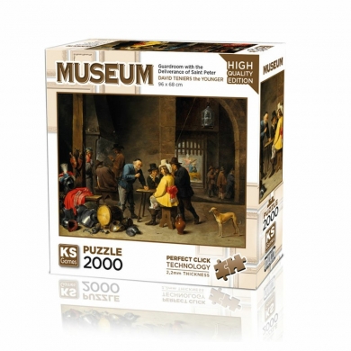 22518 Guardroom With The Deliverance Of Saint Peter 2000 Parça Puzzle