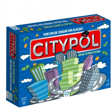 CAOYN-5221 Citypol Emlak Ticaret Oyunu -CA Games