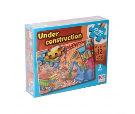 JP 314004 Under Construction Jumbo Puzzle 12 Parça