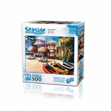 20044 Welcome to Beach Like Summer 500 Parça Puzzle -KSPuzzle