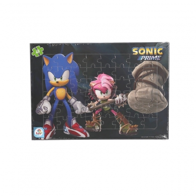 SO7868 Sonic 48 Parça Frame Puzzle -Laço Kids