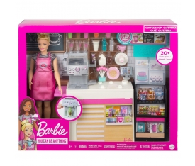 GMW03 Barbie\'nin Kahve Dükkanı Oyun Seti