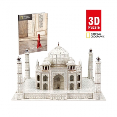 DS0981 Cubic Fun National Geographic Serisi Taj Mahal 87 parça / 3 Boyutlu Puzzle