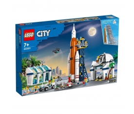 60351 Lego City - Roket Fırlatma Merkezi, 1010 parça, +7 yaş